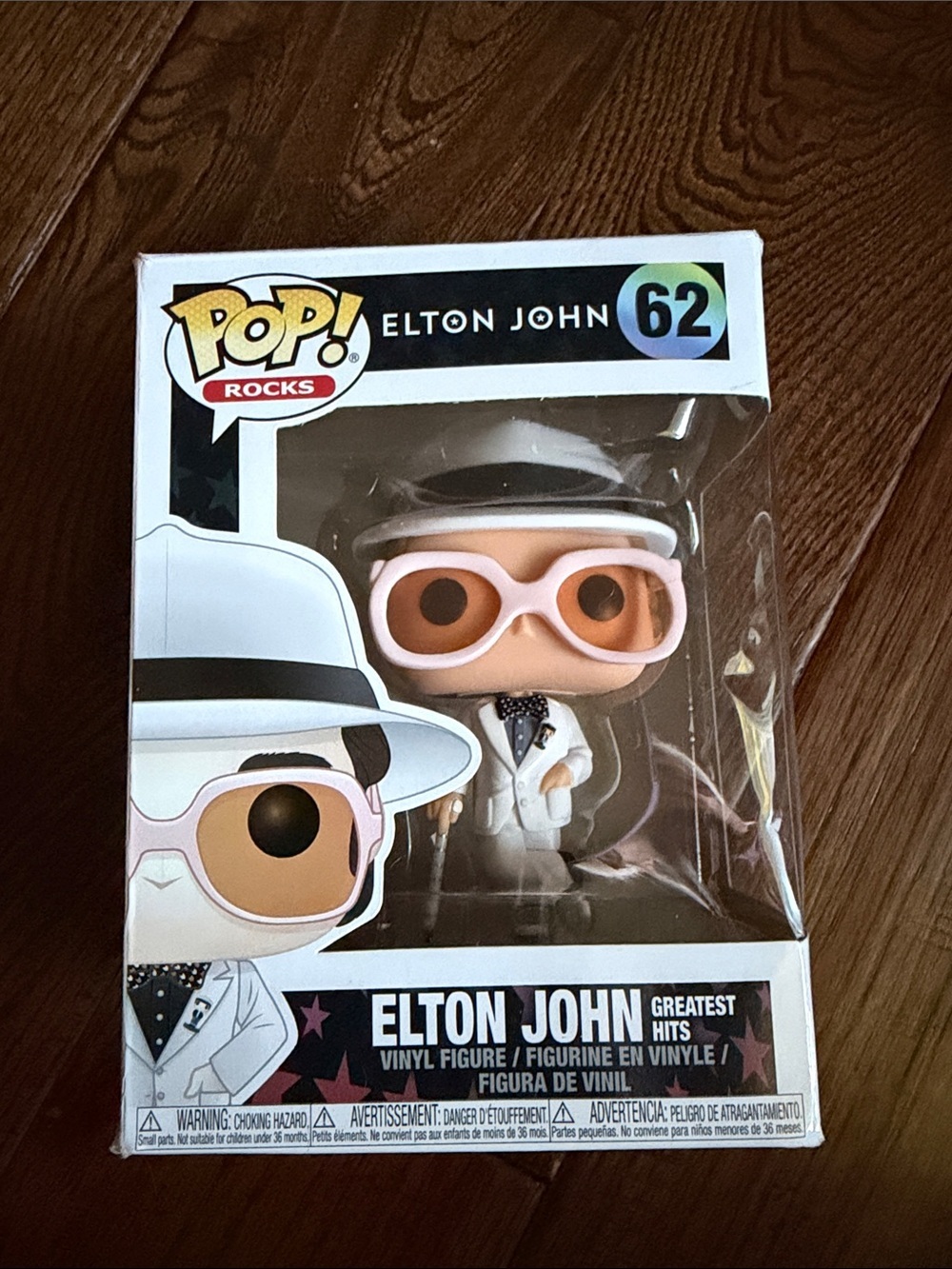 NWT POP FUNKO ELTON JOHN 62 Greatest Hits Figure